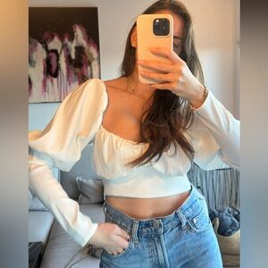 White going out classy top Zara